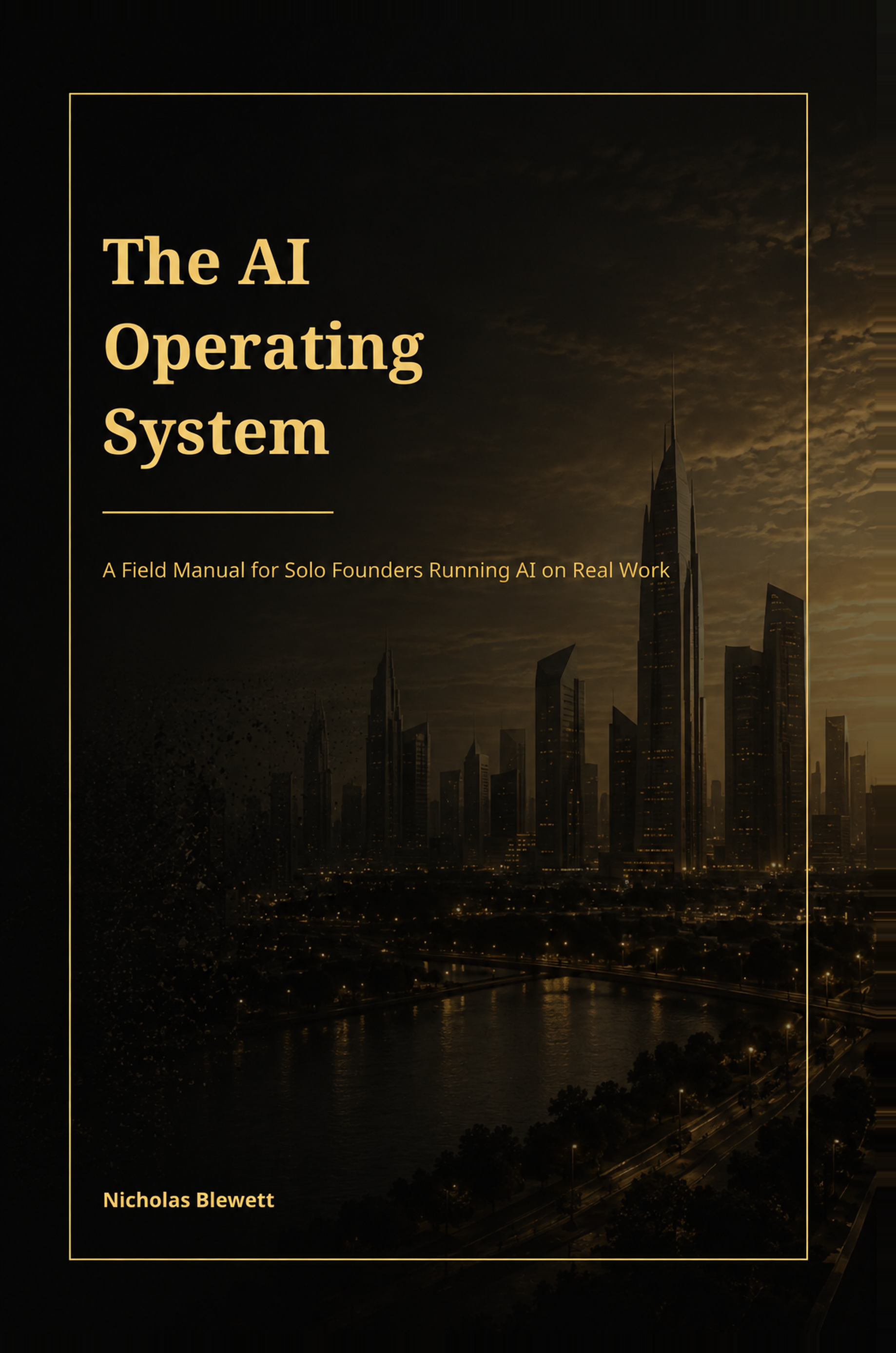 Cover of The AI Operating System by Nicholas Blewett